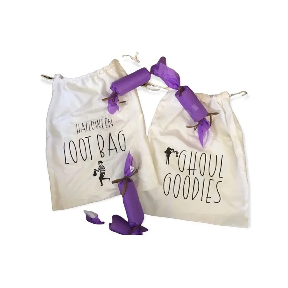 Halloween Goodie Bags with Free Goodie Filled Poppers